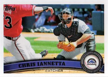 #560a Chris Iannetta - Colorado Rockies - 2011 Topps Baseball