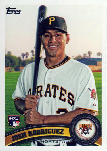 #563 Josh Rodriguez - Pittsburgh Pirates - 2011 Topps Baseball