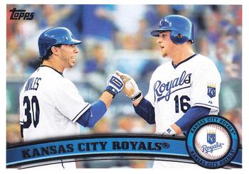 #568 Kansas City Royals - Kansas City Royals - 2011 Topps Baseball