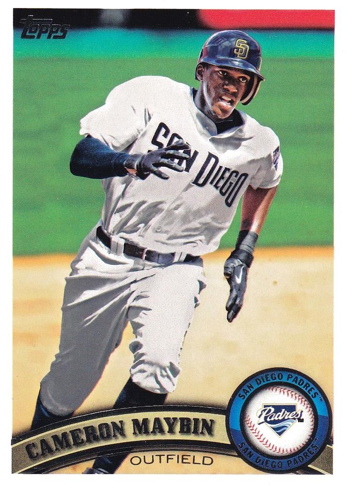 #569 Cameron Maybin - San Diego Padres - 2011 Topps Baseball