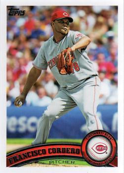 #593 Francisco Cordero - Cincinnati Reds - 2011 Topps Baseball