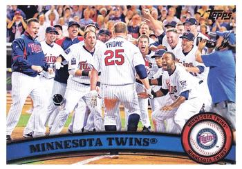 #614 Minnesota Twins - Minnesota Twins - 2011 Topps Baseball