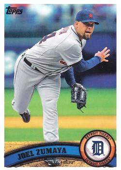 #617 Joel Zumaya - Detroit Tigers - 2011 Topps Baseball