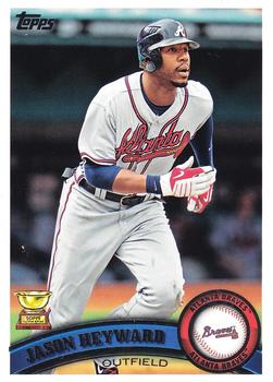 #635 Jason Heyward - Atlanta Braves - 2011 Topps Baseball