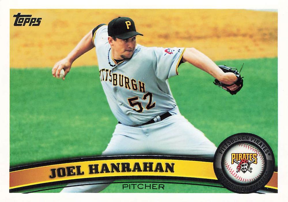 #644 Joel Hanrahan - Pittsburgh Pirates - 2011 Topps Baseball