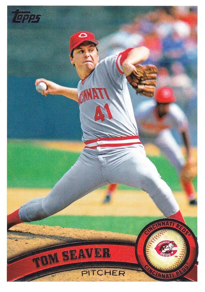 #516b Tom Seaver - Cincinnati Reds - 2011 Topps Baseball
