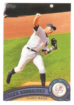 #50b Alex Rodriguez - New York Yankees - 2011 Topps Baseball