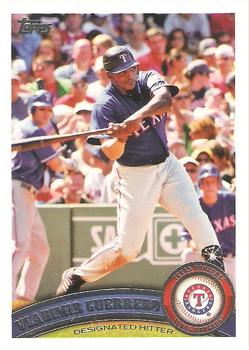 #67b Vladimir Guerrero - Texas Rangers - 2011 Topps Baseball