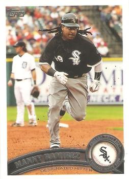 #128b Manny Ramirez - Chicago White Sox - 2011 Topps Baseball