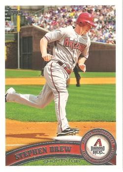 #269b Stephen Drew - Arizona Diamondbacks - 2011 Topps Baseball
