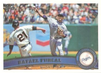 #441b Rafael Furcal - Los Angeles Dodgers - 2011 Topps Baseball