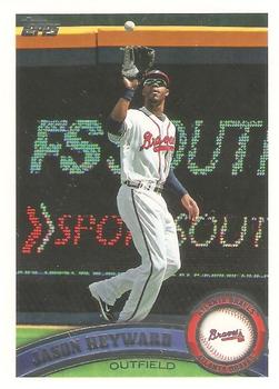 #510b Jason Heyward - Atlanta Braves - 2011 Topps Baseball