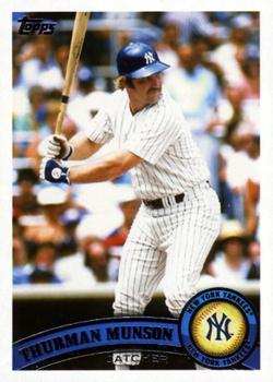#219b Thurman Munson - New York Yankees - 2011 Topps Baseball