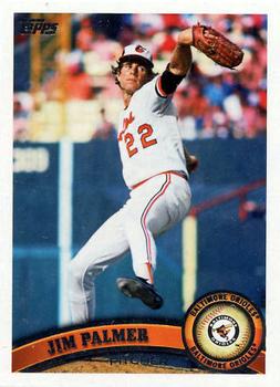 #393b Jim Palmer - Baltimore Orioles - 2011 Topps Baseball
