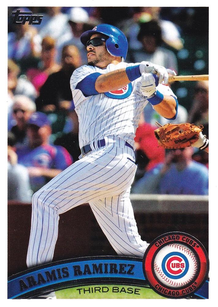 #16 Aramis Ramirez - Chicago Cubs - 2011 Topps Baseball