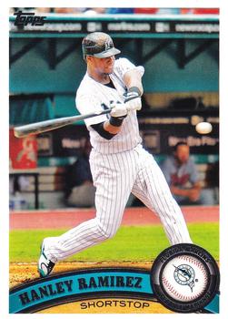 #20a Hanley Ramirez - Florida Marlins - 2011 Topps Baseball
