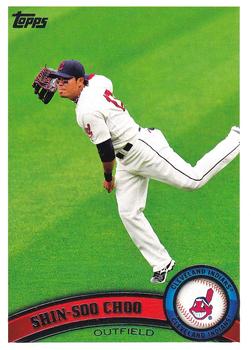 #35a Shin-Soo Choo - Cleveland Indians - 2011 Topps Baseball