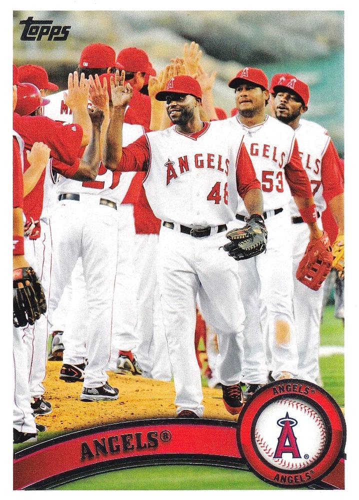 #49 Los Angeles Angels - Los Angeles Angels - 2011 Topps Baseball