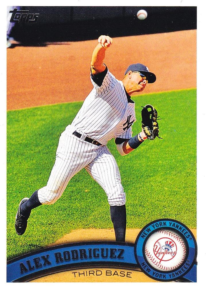 #50a Alex Rodriguez - New York Yankees - 2011 Topps Baseball