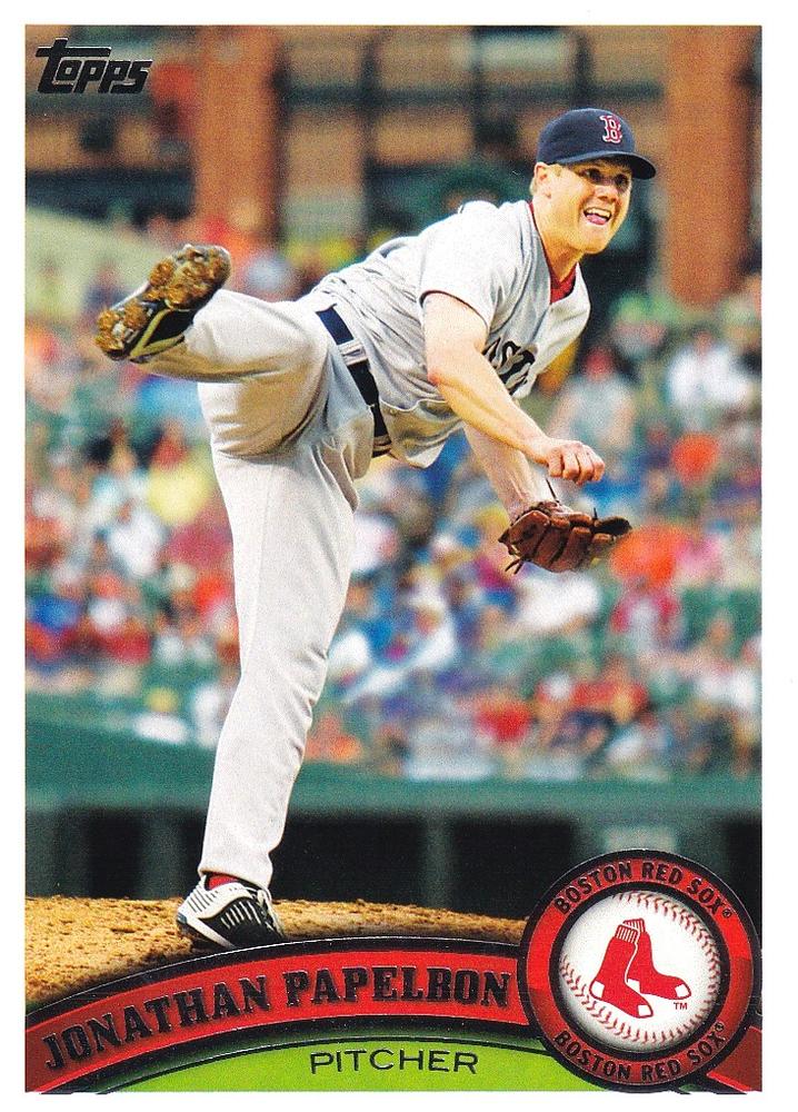 #62 Jonathan Papelbon - Boston Red Sox - 2011 Topps Baseball