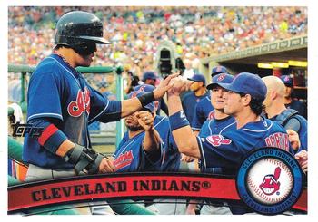 #68 Cleveland Indians - Cleveland Indians - 2011 Topps Baseball