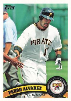 #95 Pedro Alvarez - Pittsburgh Pirates - 2011 Topps Baseball