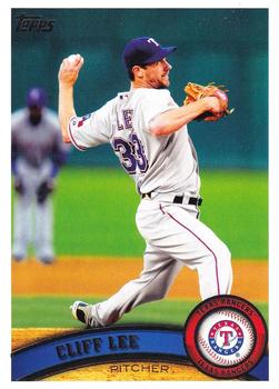 #103 Cliff Lee - Texas Rangers - 2011 Topps Baseball