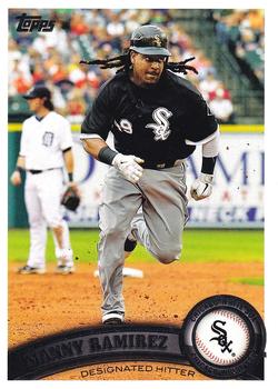 #128a Manny Ramirez - Chicago White Sox - 2011 Topps Baseball