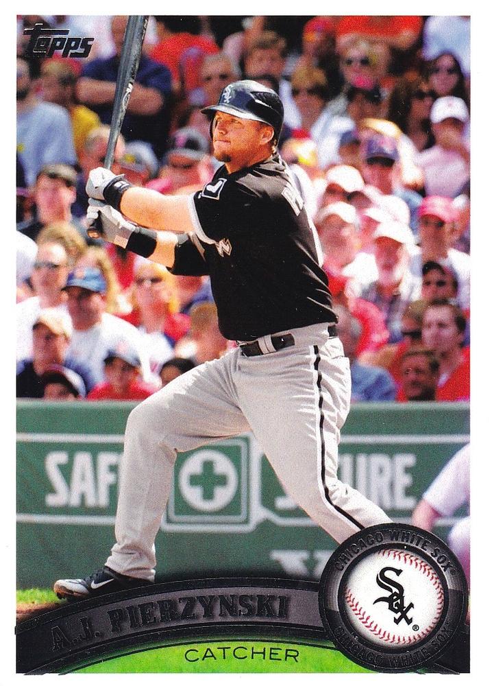 #153 A.J. Pierzynski - Chicago White Sox - 2011 Topps Baseball
