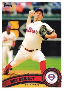 #174a Roy Oswalt - Philadelphia Phillies - 2011 Topps Baseball