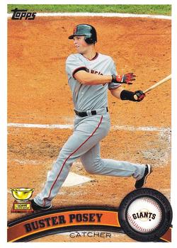 #198a Buster Posey - San Francisco Giants - 2011 Topps Baseball
