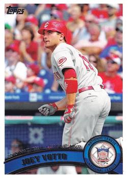 #211 Joey Votto MVP - Cincinnati Reds - 2011 Topps Baseball