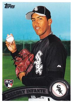 #223 Gregory Infante - Chicago White Sox - 2011 Topps Baseball