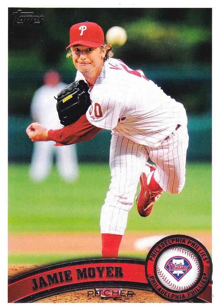 #232 Jamie Moyer - Philadelphia Phillies - 2011 Topps Baseball