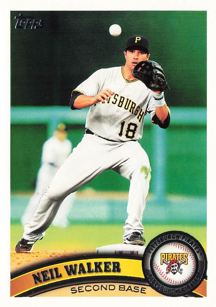 #245 Neil Walker - Pittsburgh Pirates - 2011 Topps Baseball