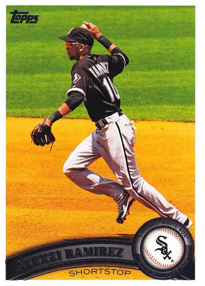 #261 Alexei Ramirez - Chicago White Sox - 2011 Topps Baseball
