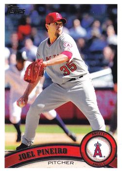 #263 Joel Pineiro - Los Angeles Angels - 2011 Topps Baseball