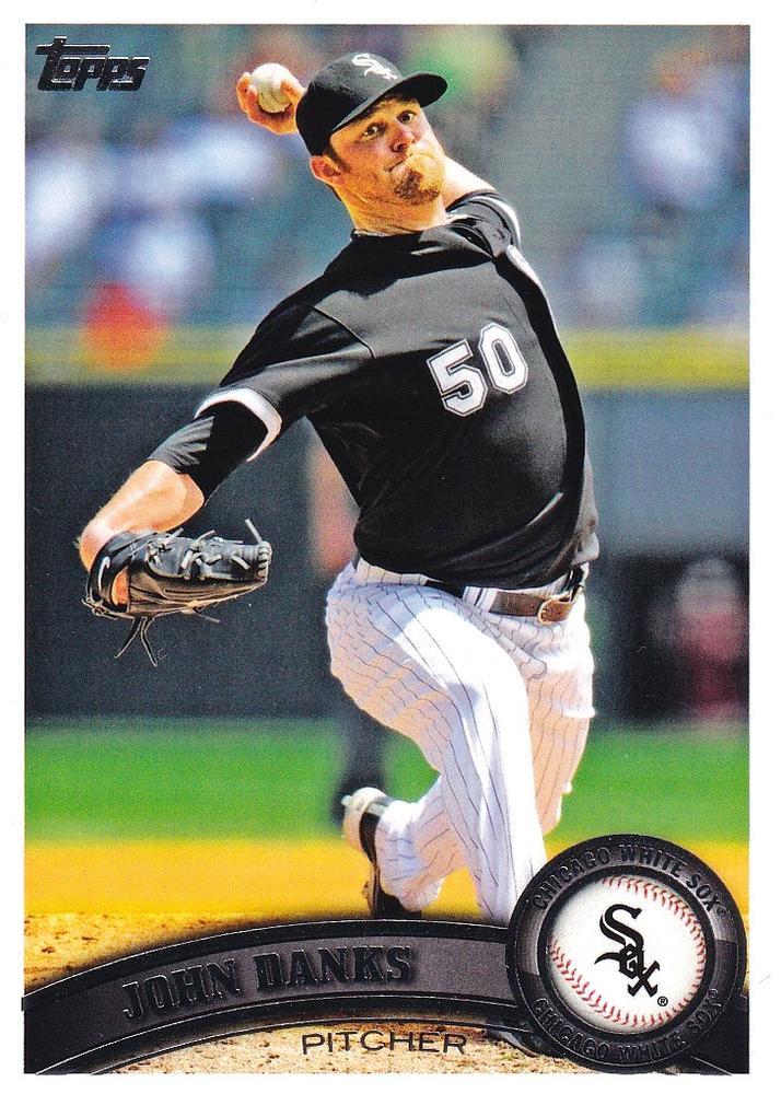 #265 John Danks - Chicago White Sox - 2011 Topps Baseball