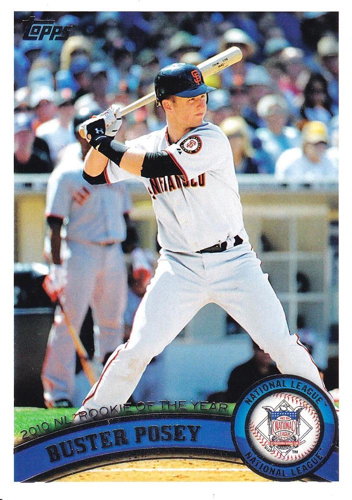 #282 Buster Posey - San Francisco Giants - 2011 Topps Baseball