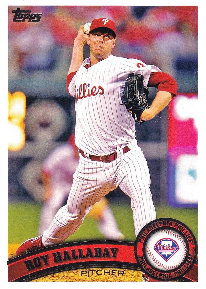 #300a Roy Halladay - Philadelphia Phillies - 2011 Topps Baseball