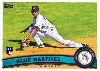 #326 Ozzie Martinez - Florida Marlins - 2011 Topps Baseball