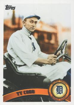 #200c Ty Cobb SP - Detroit Tigers - 2011 Topps Baseball