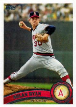 #626c Nolan Ryan - California Angels - 2011 Topps Baseball