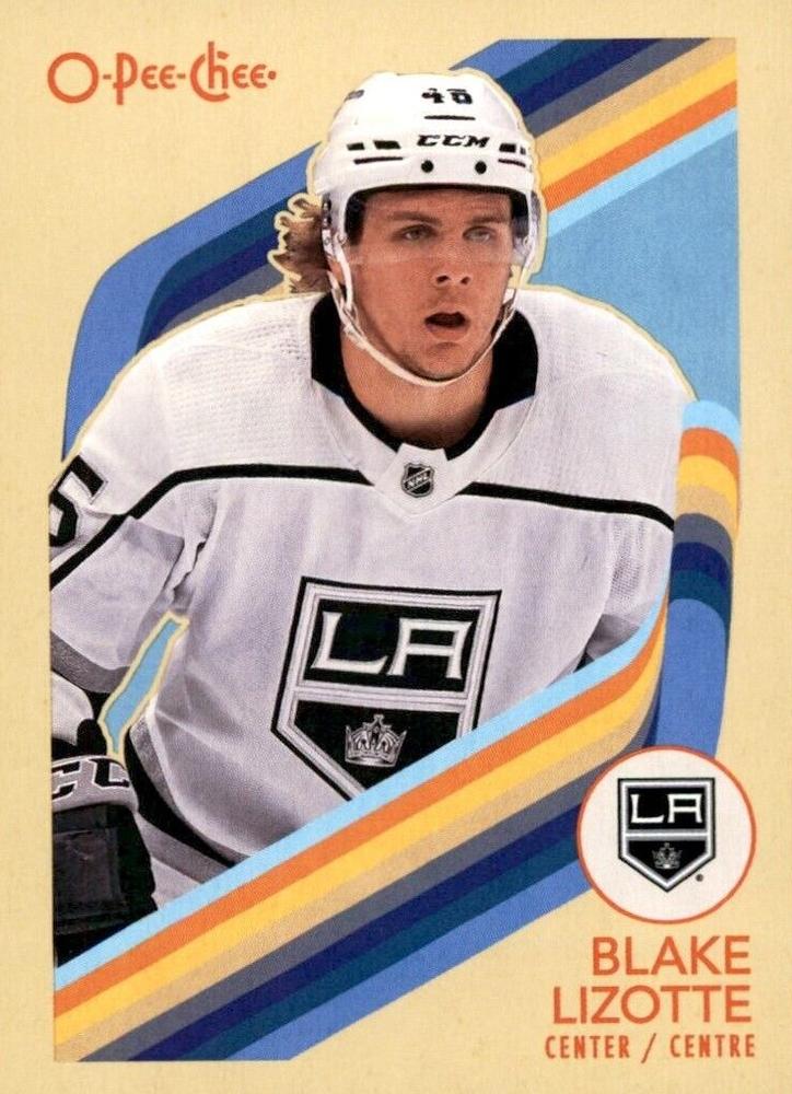 #482 Blake Lizotte - Los Angeles Kings - 2023-24 O-Pee-Chee - Retro Hockey