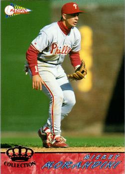 #482 Mickey Morandini - Philadelphia Phillies - 1994 Pacific Baseball