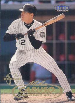 #482 Mike Caruso - Chicago White Sox - 1998 Fleer Tradition Baseball