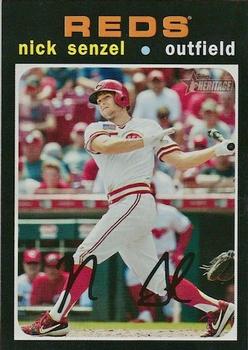 #482b Nick Senzel - Cincinnati Reds - 2020 Topps Heritage Baseball