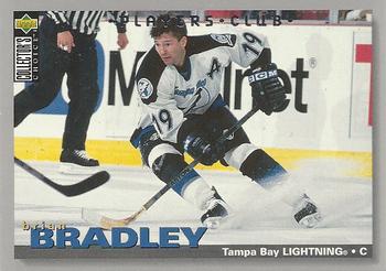 #128 Brian Bradley - Tampa Bay Lightning - 1995-96 Collector's Choice - Player's Club Hockey