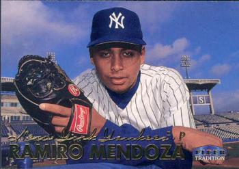 #483 Ramiro Mendoza - New York Yankees - 1999 Fleer Tradition Baseball