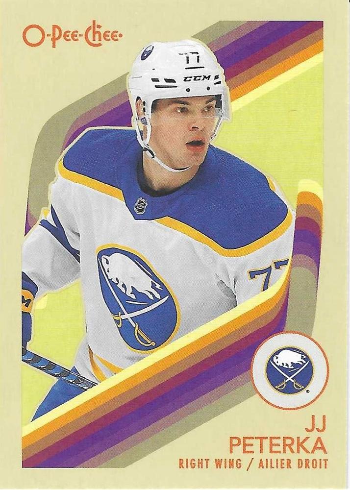 #483 JJ Peterka - Buffalo Sabres - 2023-24 O-Pee-Chee - Retro Hockey